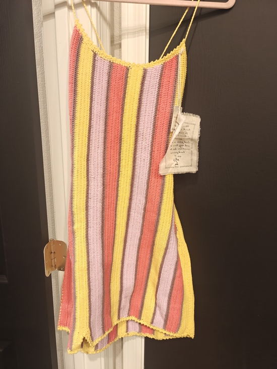 Free People Dresses & Skirts - Free People Bali Crochet Popsicle Mini Dress